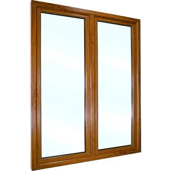 Vchodové dveře SkladOken.cz Balkonové dveře 168/208 Pravé bílé/zlatý dub