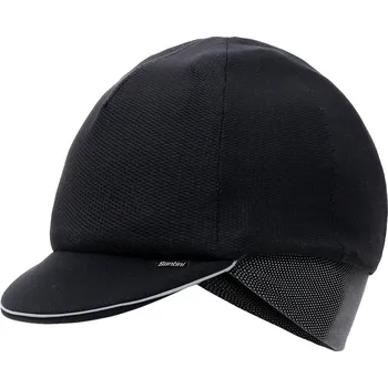 Čepice SANTINI Cyklistická čepice - PASSO - černá