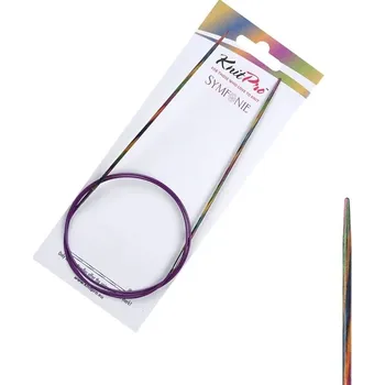 Jehlice KnitPro Symfonie kruhové fixní jehlice 2mm 80cm (KnitPro Symfonie kruhové jehlice 2mm 80cm)