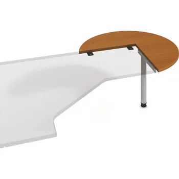 Psací stůl HOBIS přídavný stůl Gate GP 21 P pravý ø 100 cm