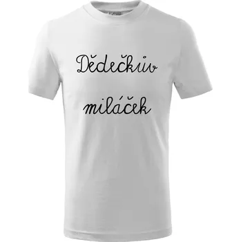 Dětské tričko Dědečkův miláček Barva: Bílá, Velikost: 3/4 roky