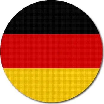 Vlajka Pelisport Německá vlajka kulatá tisk ø 45 mm