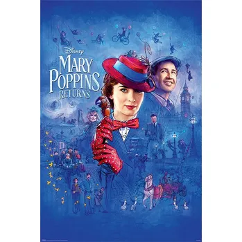 Plakát Disney - Mary Poppins Return