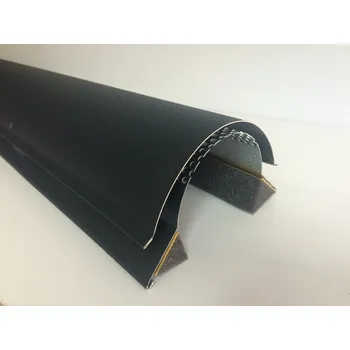 PREFA hřebenáč jet-lüfter hladký, délka 3M, Černá P10