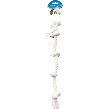 Hračka pro ptáka LAROY Group Hračka pták bavl. Lano s uzly Duvo+ 2 x 50 cm
