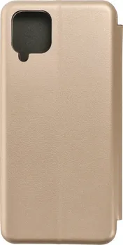 Pouzdro na mobilní telefon Forcell Book Elegance pro Samsung Galaxy A12 zlaté