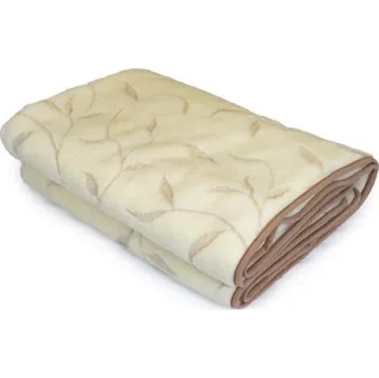 deka Deka z ovčí vlny merino oboustranná Fascia béžová 150x220