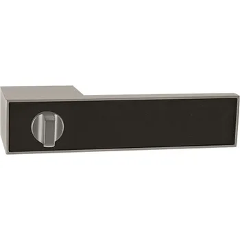 Dveřní kování klika GK - FRAME WC Provedení: klika/klika WC Li, Povrch: velvet šedá (22) 8584138416190