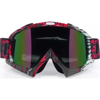 Motocyklové brýle Brýle pro motokros dětské růžové profi (Dětské moto brýle minicross / pitbike /čtyřkolka)