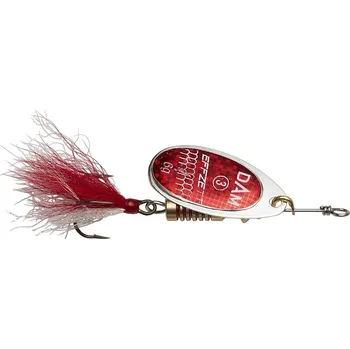 Umělá nástraha Dam Třpytka Effzett Standard Spinner Dressed Reflex Red - Velikost 1 Hmotnost 3 g