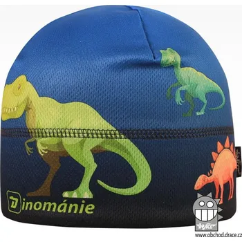 Čepice Funkční čepice Dráče - Bruno 114, Dinosaurus Barva: Modrá, Velikost: XS 48-50