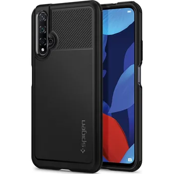 Pouzdro na mobilní telefon Spigen Rugged pro Huawei Nova 5T/Honor 20/20S černé