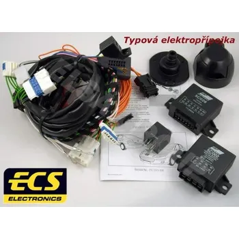 Tažné zařízení Typová elektropřípojka Peugeot 508 sedan 2011-2018, 7pin, ECS