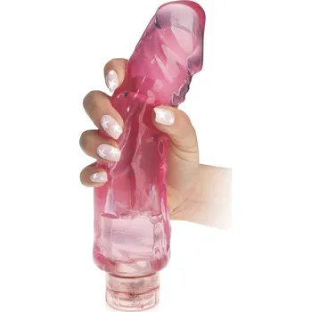 Vibrátor OBJEMNÝ GELOVÝ VIBRÁTOR - PRŮMĚR 6cm - 82820463