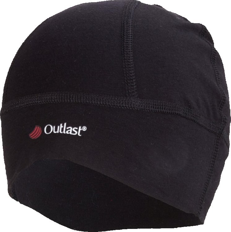 BARIDI wear Čepice SPORT tenká Outlast® - černá Velikost čepic: 6 | 54-57 cm
