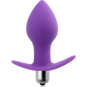 Anální kolík ANÁLNÍ KOLÍK S VIBRACÍ SILIKONOVÝ PLUG – 73581467