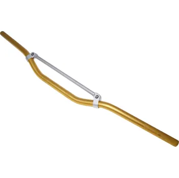 Vparts Motokros řidítka alu s hrazdou zlatá 22mm - 810mm VC16810