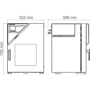 Vakuovačka Sušárna vakuová Binder VD pro nehořlavá rozpouštědla, Typ: VD 23, Objem [l]: 24