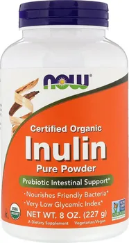 Přírodní produkt Now Foods Organický Inulin 227 g
