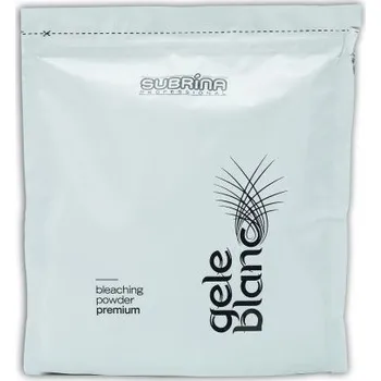 Subrina Gele Blanc Bleaching Powder Premium platinový melír na vlasy 500 g Barva na vlasy Subrina Gele Blanc Bleaching Powder Premium platinový melír na vlasy 500 g