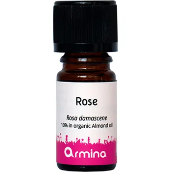 Armina Bio éterický olej Růže damašská 5% v bio mandlovém oleji 5 ml