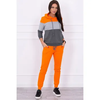 Glara Dámský tříbarevný teplákový set 615983