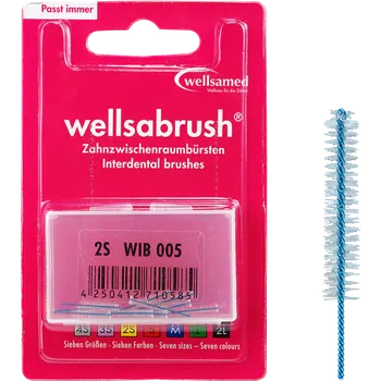 Zubní kartáček Wellsabrush 2S mezizubní kartáčky 0,6mm, 10ks