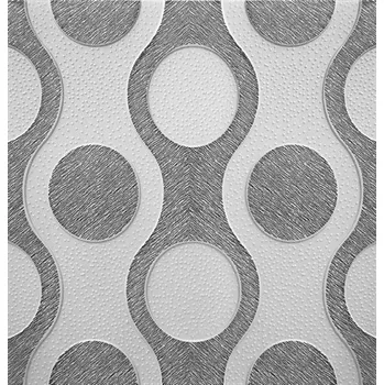 Obklad 3D panel 0017 CHAINS černo-šedý rozměr 50 cm x 50 cm