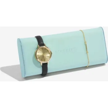 Šperkovnice Polštář na hodinky do šperkovnice Stackers Mint Watch/Bracelet Pad | tyrkysová 73582