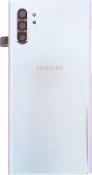 Náhradní kryt pro mobilní telefon Originální Samsung zadní kryt pro Galaxy Note 10 Plus stříbrný
