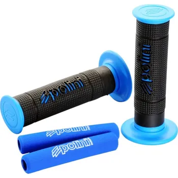 Motocyklový chránič Gripy Polini Big Evolution černá / modrá 341.0027