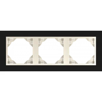 90930 CRYSTAL černá TEC sklo černá/ perleťová