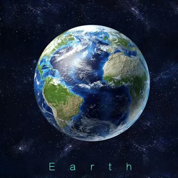 Samolepící dekorace Živá Zeď Samolepka na zeď Svítící Země