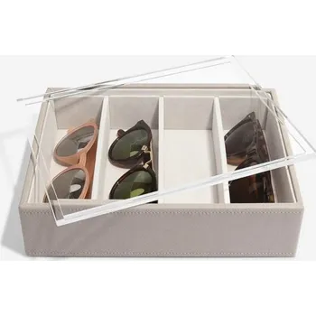 Šperkovnice Box na sluneční brýle Stackers Taupe Classic Glasses/Accessory | šedobežová 74477