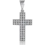 Lillian Vassago Zlatý přívěsek z bílého zlata se zirkony LLV11-GP091W