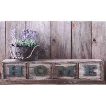 Rohožka Vstupní rohož FLOMA Gallery Home Lavender - délka 45 cm, šířka 75 cm, výška 0,6 cm