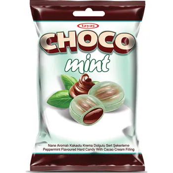Bonbon Bonbóny s kakaovým krémem a mátovou příchutí Tayas 1kg
