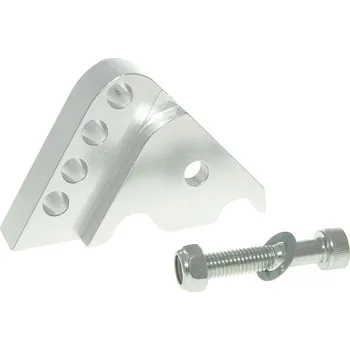 Vparts Podložka pod pružinu CNC 4 díry stříbrná, Minarelli horizontal VC21332