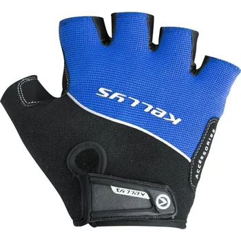 Cyklistické rukavice Kellys Rukavice Race blue Modrá M