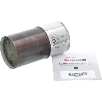 Motodíl Katalyzátor Akrapovic Slip-On Line, Vespa GTS 125 iGet Euro4 2016- 39944