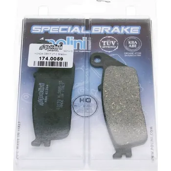 Auto-moto Brzdové destičky Polini organic, Daelim, Honda, Yamaha 174.0059