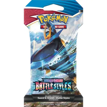 Pokémon Company Pokémon TCG Sword and Shield Battle Styles 1 Blister Booster Sběratelská karetní hra Pokémon Company Pokémon TCG Sword and Shield Battle Styles 1 Blister Booster