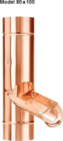 Zachytávač vody KJG, Cu - měď, průměr 100 mm