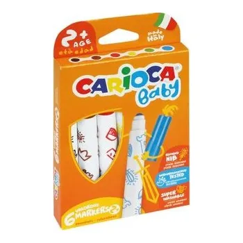 Set školních potřeb Flamastry Maxi Baby 6 kolorów bls CARIOCA