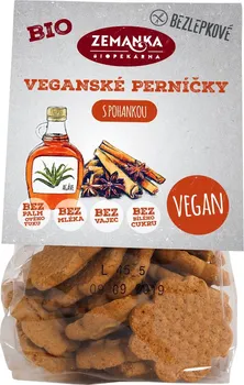 Speciální výživa Biopekárna Zemanka Bezlepkové veganské bio perníčky 100 g