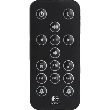 Logitech Clock Radio Dock S400i náhradní dálkový ovladač jiného vzhledu