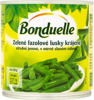 Zelenina Bonduelle Zelené fazolové lusky krájené 425 ml