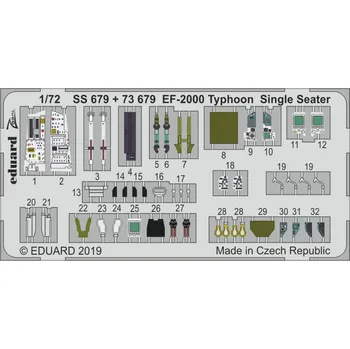 Plastikový model 1/72 EF-2000 Typhoon Single Seater (REV)