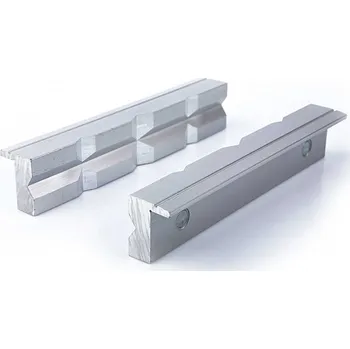 Svěrák Hliníkové čelisti s přídržnými magnety pro svěrák, V-drážky, šířka 150 mm (TrueTech)