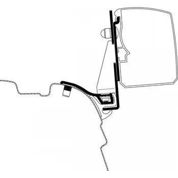Markýza Adaptér 3200 na VW T5/T6 Multi rail